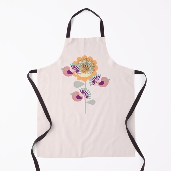 Item preview, Pink Birds with Flower designed and sold by mirimo.