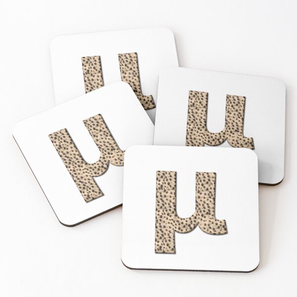 Item preview, Greek alphabet fluffy M designed and sold by elgreko.