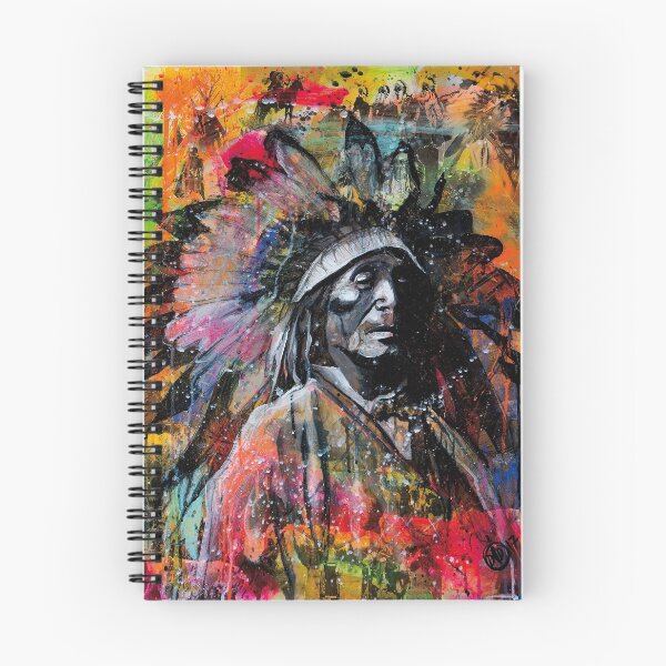 Item preview, portrait of indian chief designed and sold by Didier Chastan.