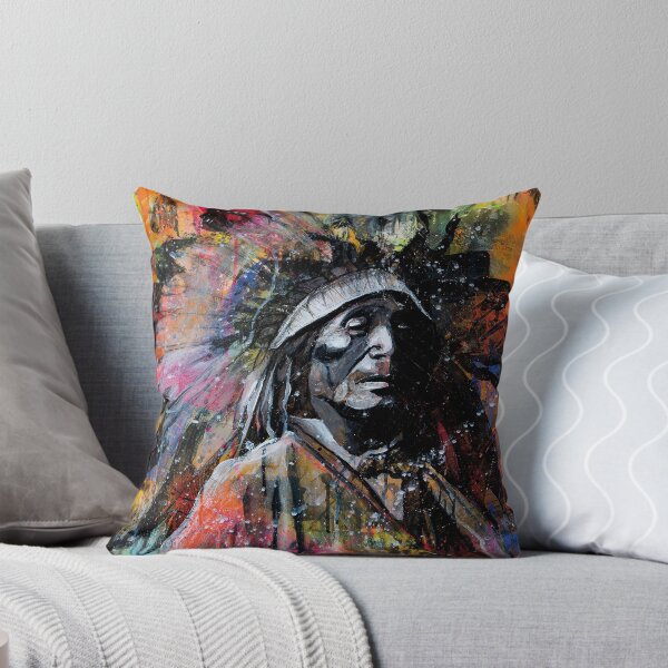 Item preview, portrait of indian chief designed and sold by Didier Chastan.