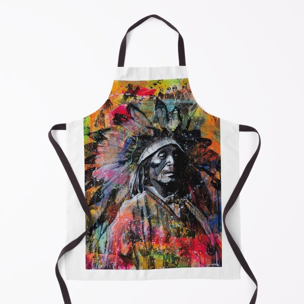 Item preview, portrait of indian chief designed and sold by Didier Chastan.