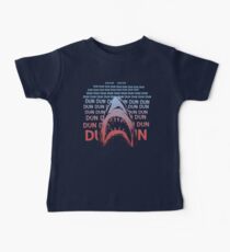Jaws Theme Swimming Baby Tee