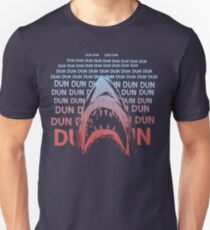 Jaws Theme Swimming Slim Fit T-Shirt