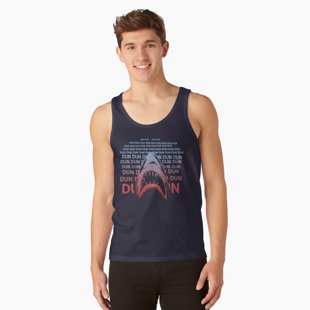 Discover Jaws Theme Swimming Tank Top
