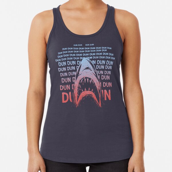 Camiseta Tank Top Drop Dead Shark