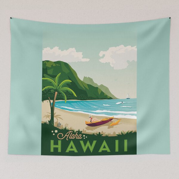 Item preview, Aloha Beach - Hawaii  designed and sold by art-lovers.