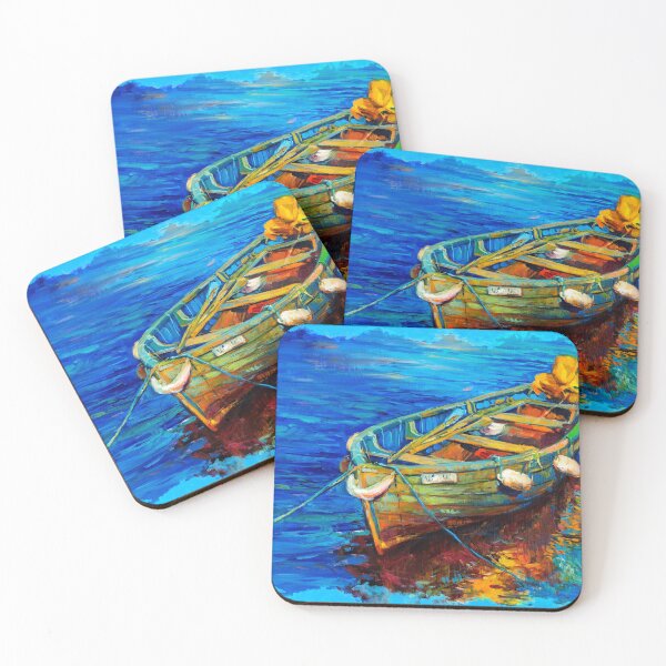 Item preview, Barco en el mar designed and sold by Ethiyo.
