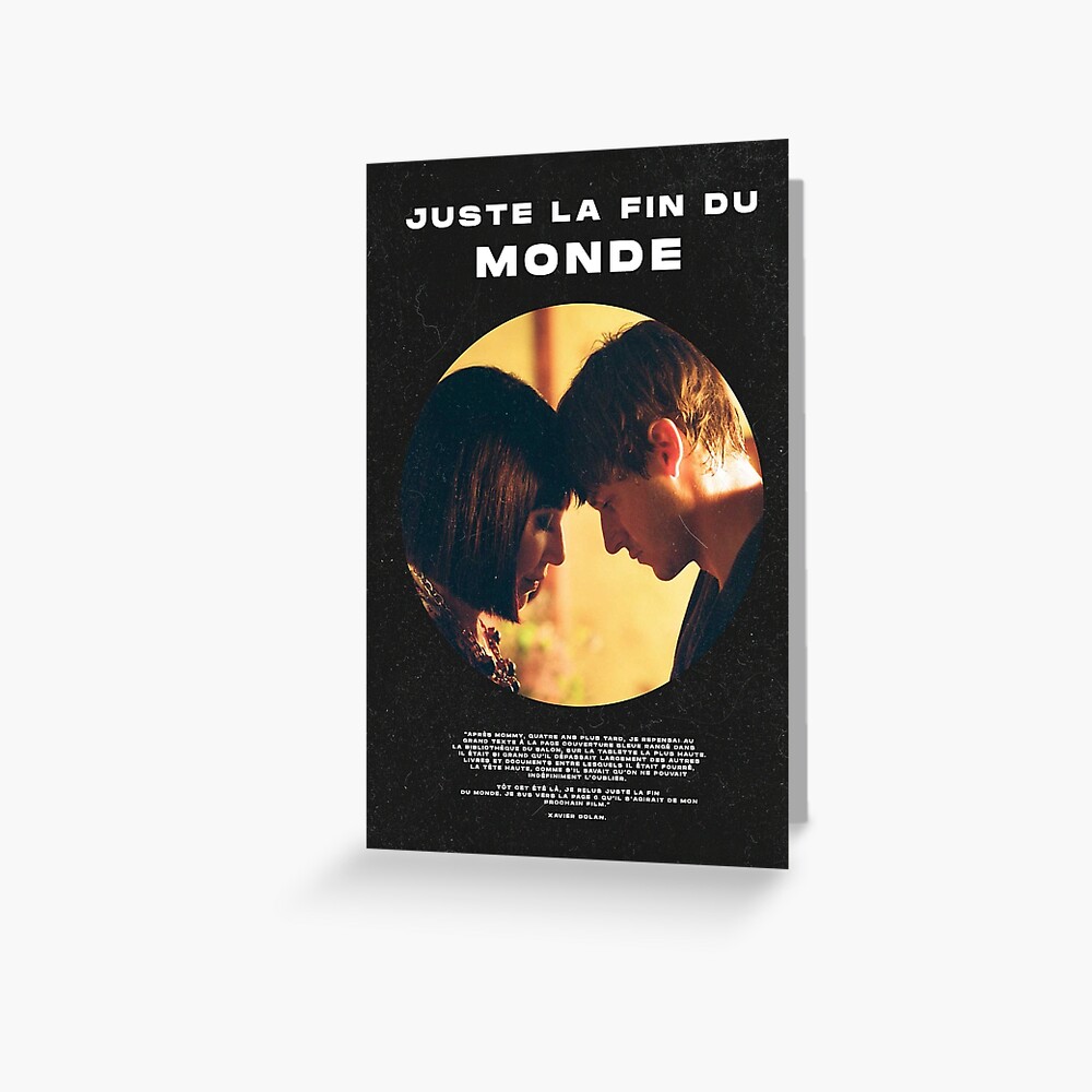 Affiche du film JUSTE LA FIN DU MONDE - CINEMAFFICHE