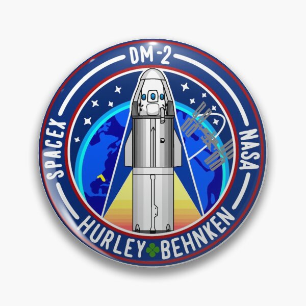 Artikelvorschau, SpaceX Demo 2 Logo entworfen und verkauft von Nikki SpaceStuffPlus.