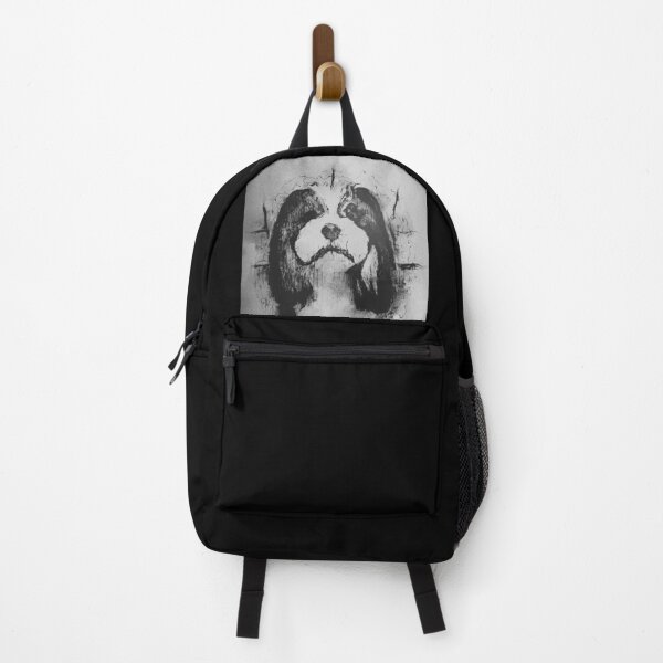 Item preview,  Lhasa Apso Puppy Black Ink Portrait designed and sold by dreamofdenim.