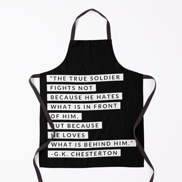Item preview, G.K. Chesterton Quote designed and sold by EvolutionWisdom.