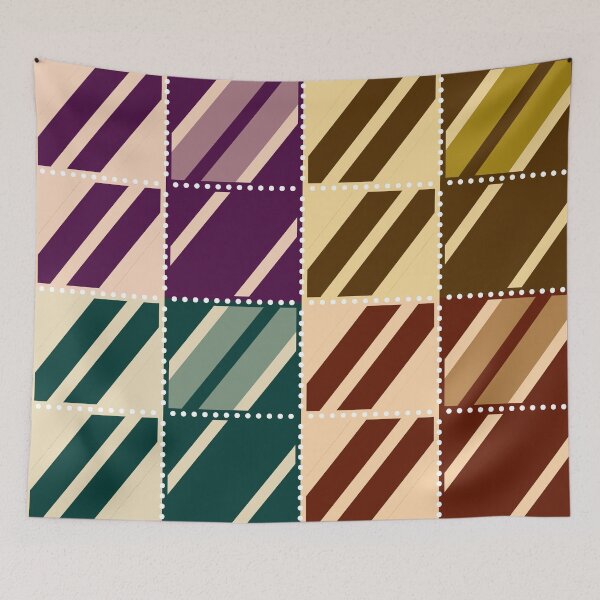 Item preview, Stripe impression autumn designed and sold by Sabine Straka.