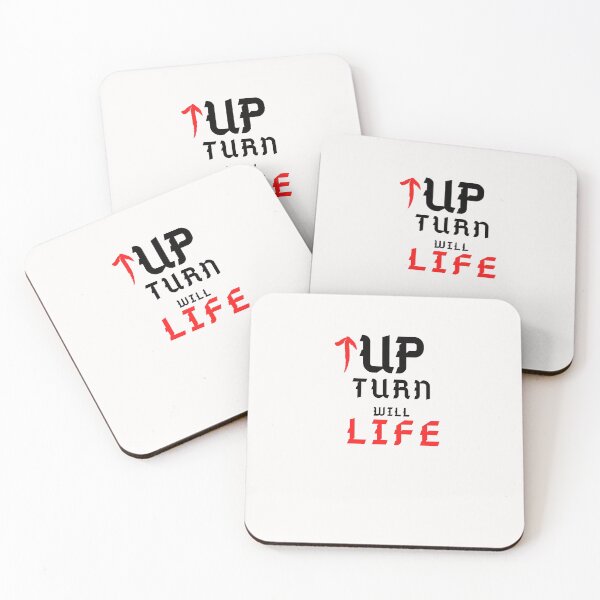 Item preview, Life will turn up quote funny life phrases designed and sold by OneTimeEngineer.