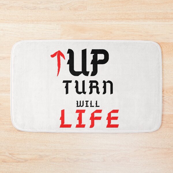 Item preview, Life will turn up quote funny life phrases designed and sold by OneTimeEngineer.