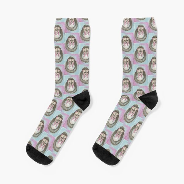 The Brush Babies Hedgehog Socks