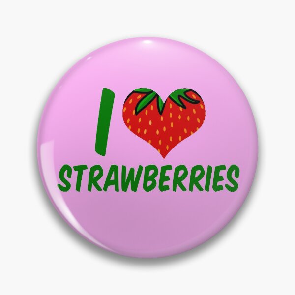 Item preview, I Love Strawberries designed and sold by Epic Love Designs.