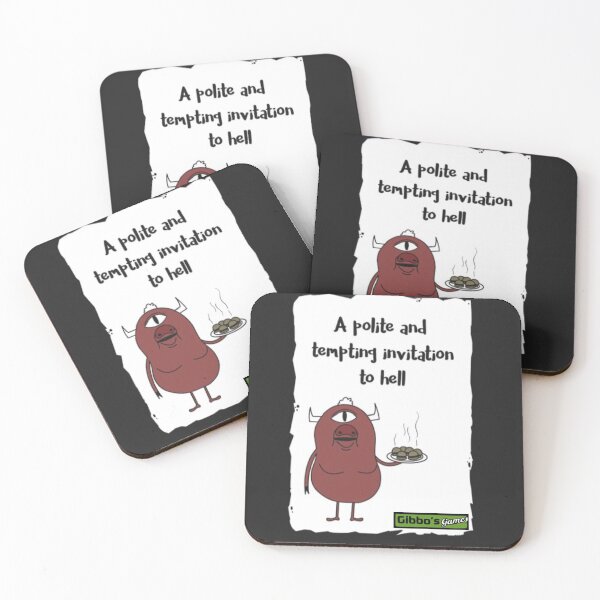 Item preview, A polite and tempting invitation to hell. designed and sold by gibbosgames.