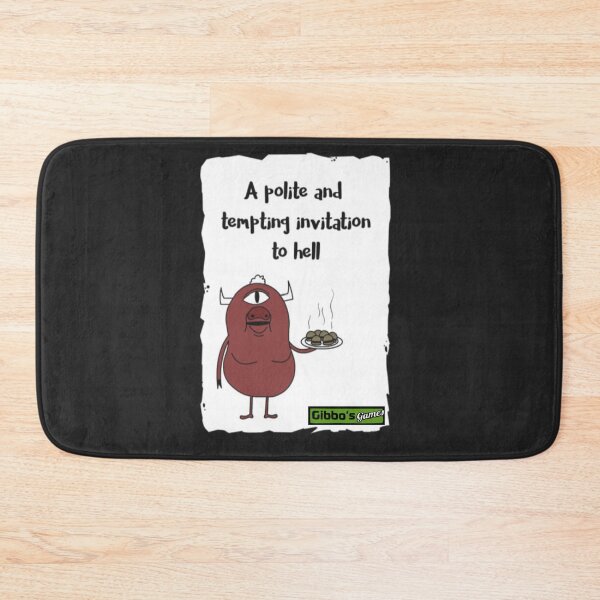 Item preview, A polite and tempting invitation to hell. designed and sold by gibbosgames.
