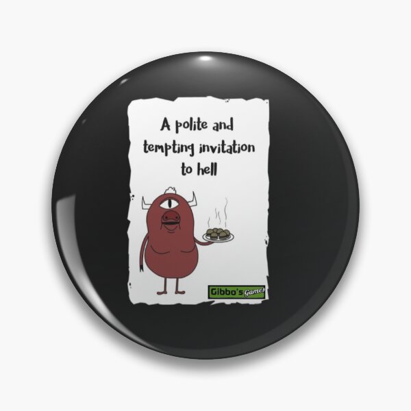 Item preview, A polite and tempting invitation to hell. designed and sold by gibbosgames.