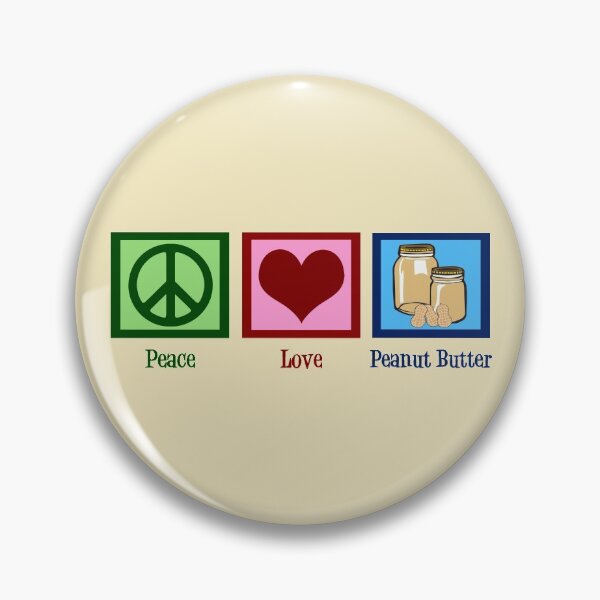 Item preview, Peace Love Peanut Butter designed and sold by Epic Love Designs.