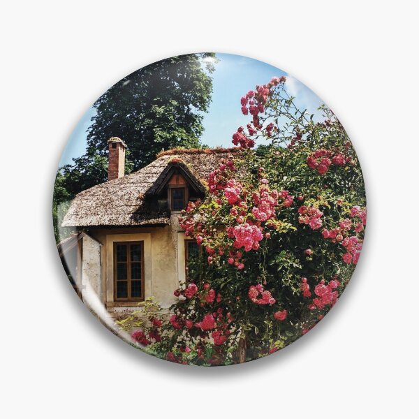 Item preview, Spring House Flowers Garden Floral, house flags spring Postal Card Landscape designed and sold by tinypurpleland.