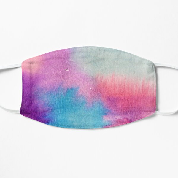 Watercolour abstract 1 Flat Mask