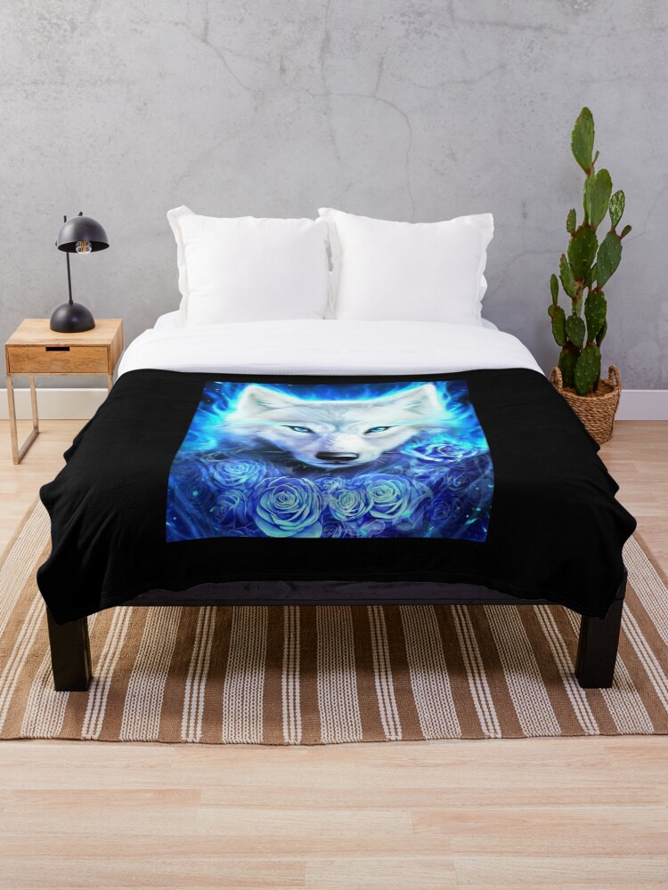 Galaxy best sale wolf blanket