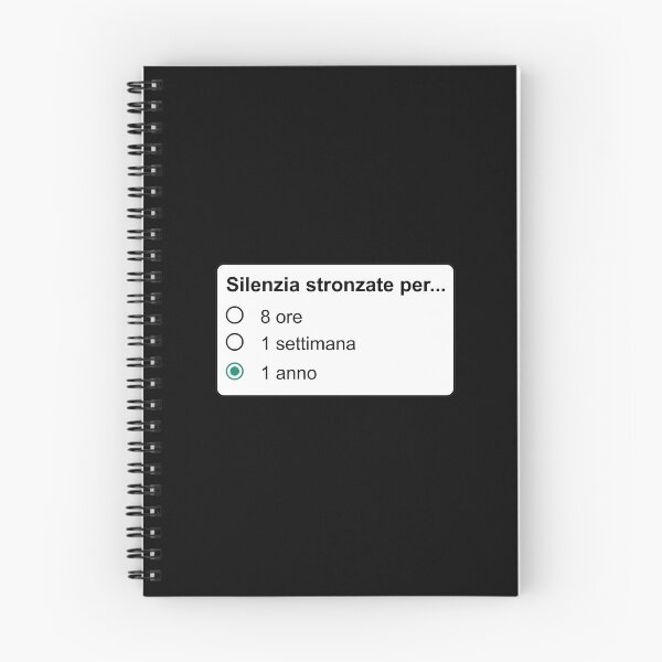 Item preview, Silenzia per 1 anno | Whatsapp designed and sold by ChiaraKali.