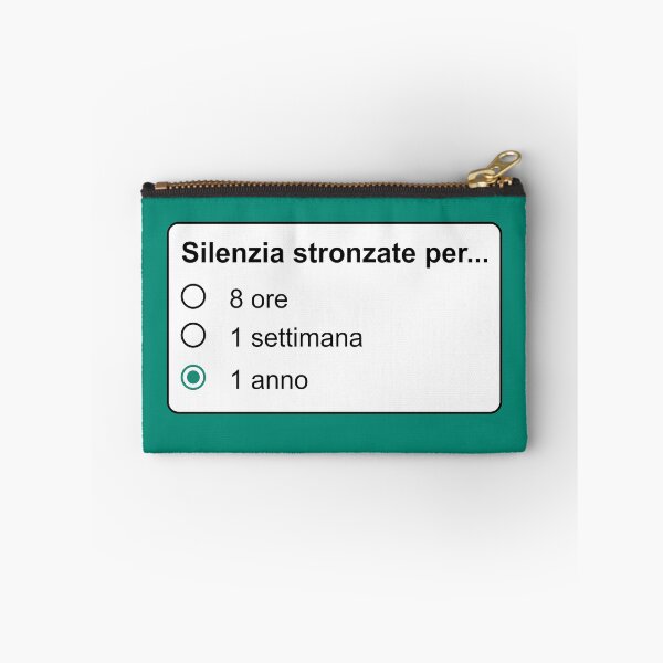 Item preview, Silenzia per 1 anno | Whatsapp designed and sold by ChiaraKali.