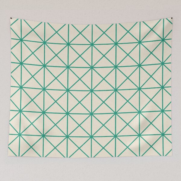Item preview, Grid Green-Ivory designed and sold by susycosta.