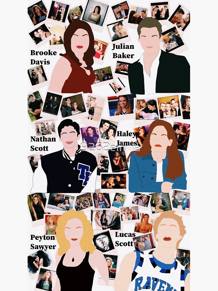 "One Tree Hill" Sticker for Sale by 9262emma Redbubble