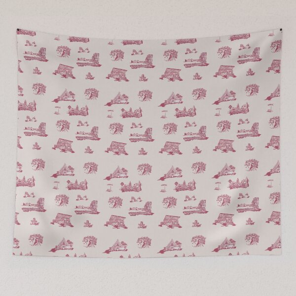 Item preview, Baker Hill Toile  designed and sold by UrsulaDuplock.