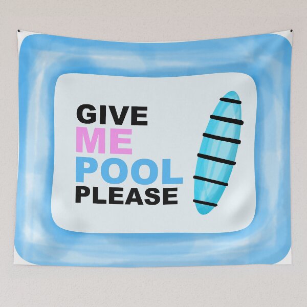 Item preview, Pool Please!!! designed and sold by HibouMagique.