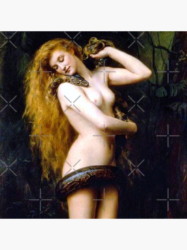 Lilith with the snake - John Collier 1886 by forgottenbeauty