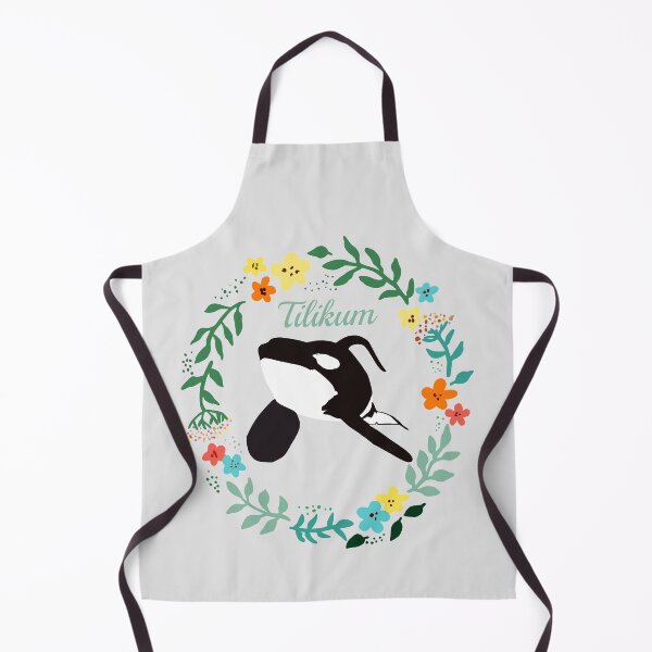Item preview, Tilikum the killer whale flower wreath designed and sold by Animaldesigns24.