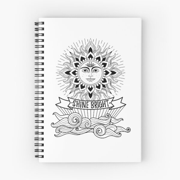 Item preview, Yoga mystic boho Sun - shine Bright designed and sold by BLucknerDesign.