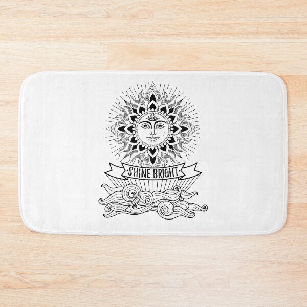 Item preview, Yoga mystic boho Sun - shine Bright designed and sold by BLucknerDesign.