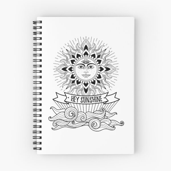 Item preview, Yoga mystic boho Sun - hey sunshine  designed and sold by BLucknerDesign.