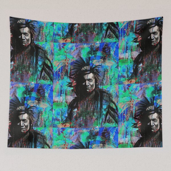 Item preview, INDIAN (BLUE) designed and sold by Didier Chastan.