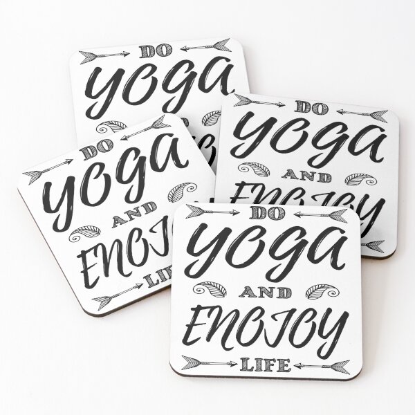 Item preview, Yoga - Do Yoga and enjoy life! designed and sold by BLucknerDesign.