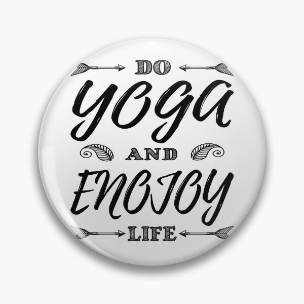 Item preview, Yoga - Do Yoga and enjoy life! designed and sold by BLucknerDesign.