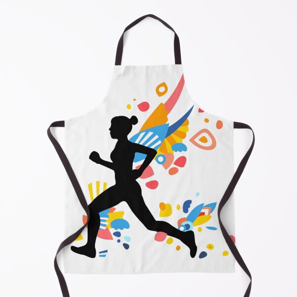 Item preview, Colorful Energy - Running Girl Silhouette designed and sold by XOOXOO.