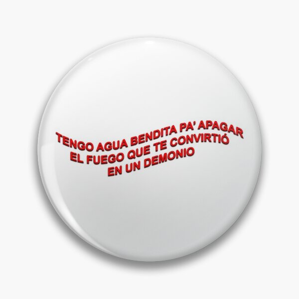 Item preview, Tengo el agua bendita pa'ti  designed and sold by chynaespos.