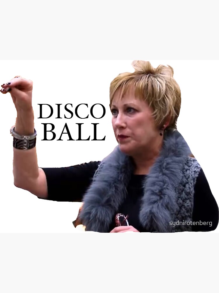 disco ball cathy | Magnet