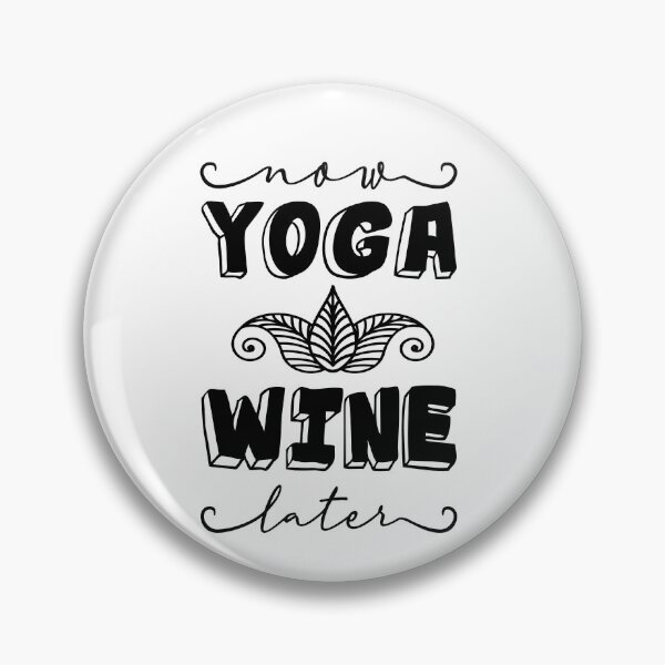 Item preview, Yoga Namaste - now yoga Wine later designed and sold by BLucknerDesign.