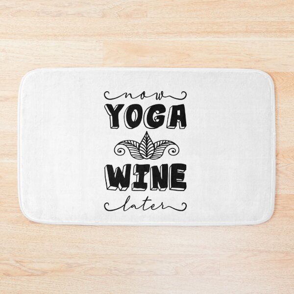 Item preview, Yoga Namaste - now yoga Wine later designed and sold by BLucknerDesign.