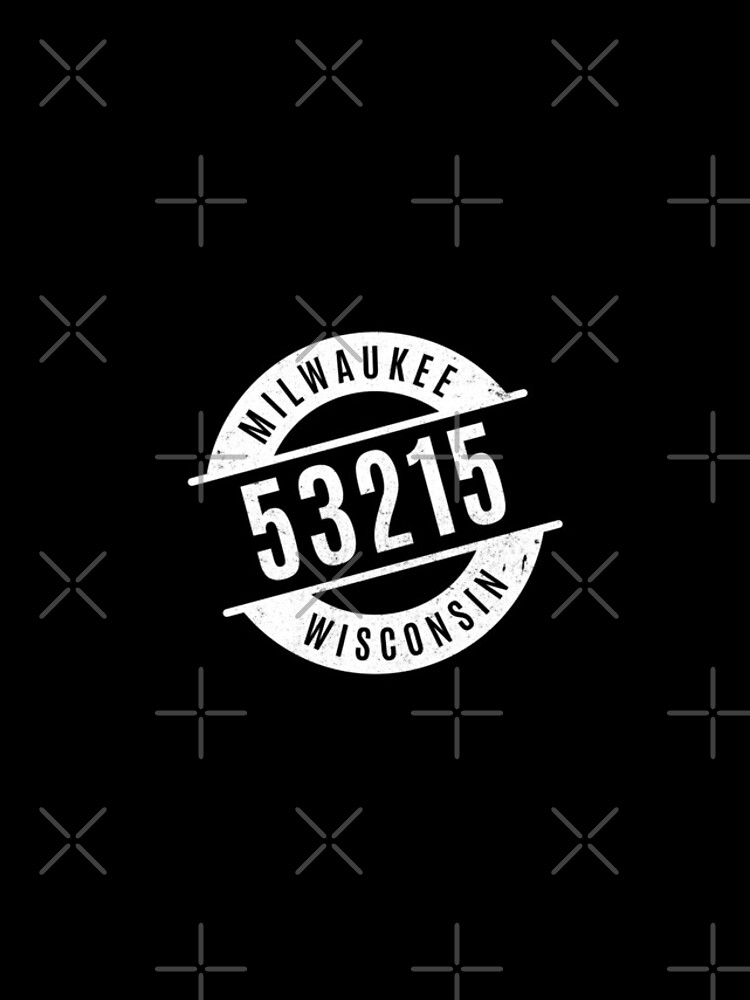 "Milwaukee Wisconsin 53215 Zip Code" iPhone Case for Sale by