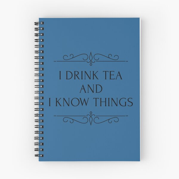 Item preview, I Drink Tea And I Know Things designed and sold by studylifeco.
