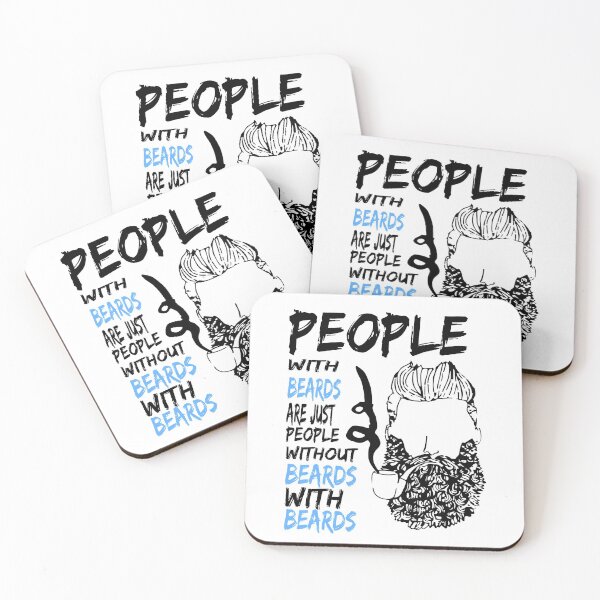 Item preview, People With Beards Philosophy designed and sold by Ninjawhere.