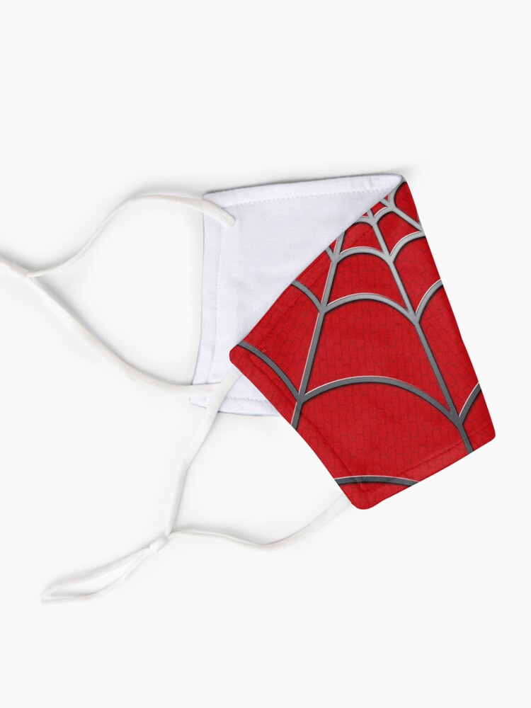 Alternate view of Spider Web RED Tobey Mask